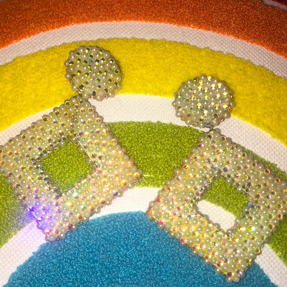 Richard Kerr Diamond Drop Earrings